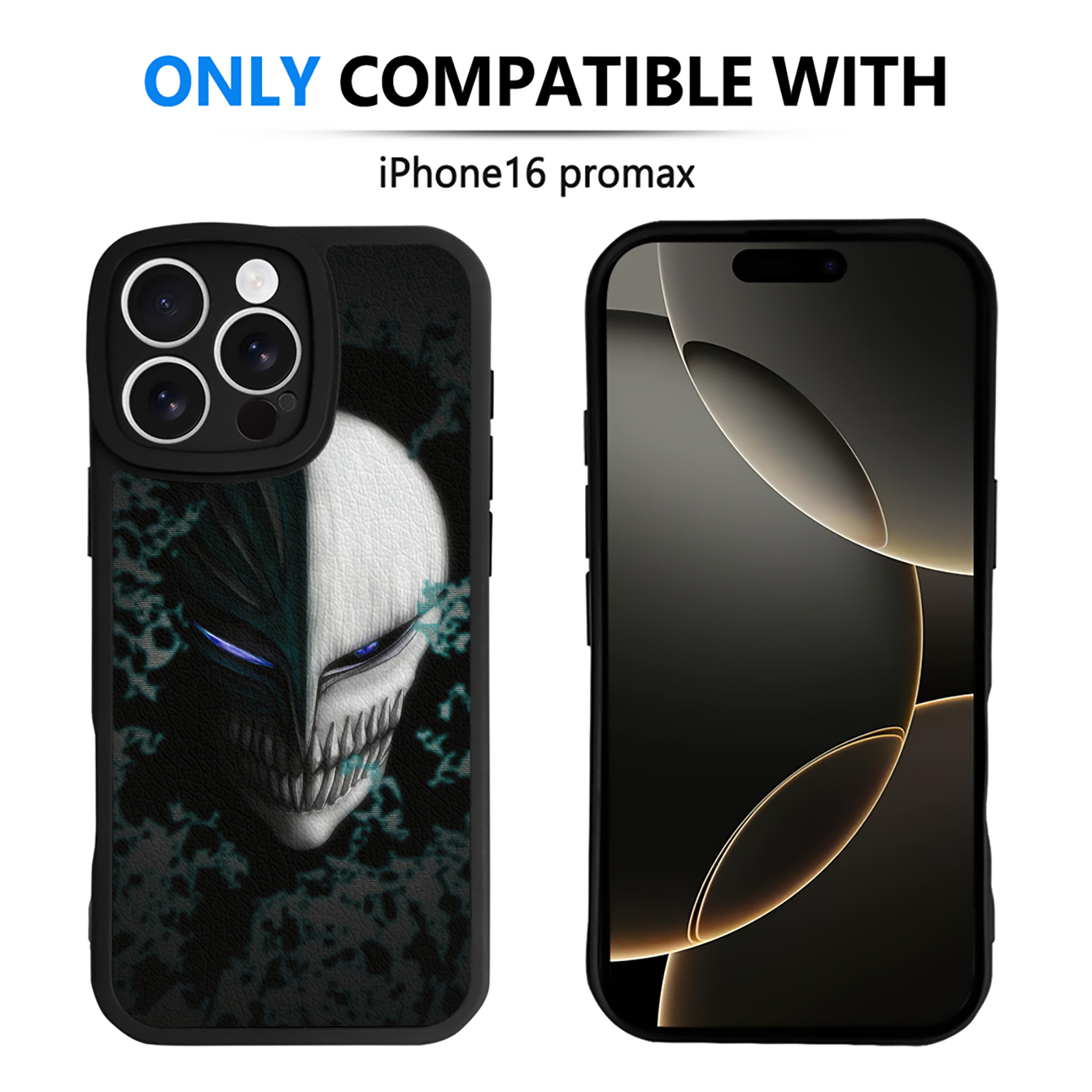 （画像用） ブリーチ BLEACH 【iPhone 16シリーズ対応】シリコンスマホケース（レザー調） 材質：シリコン